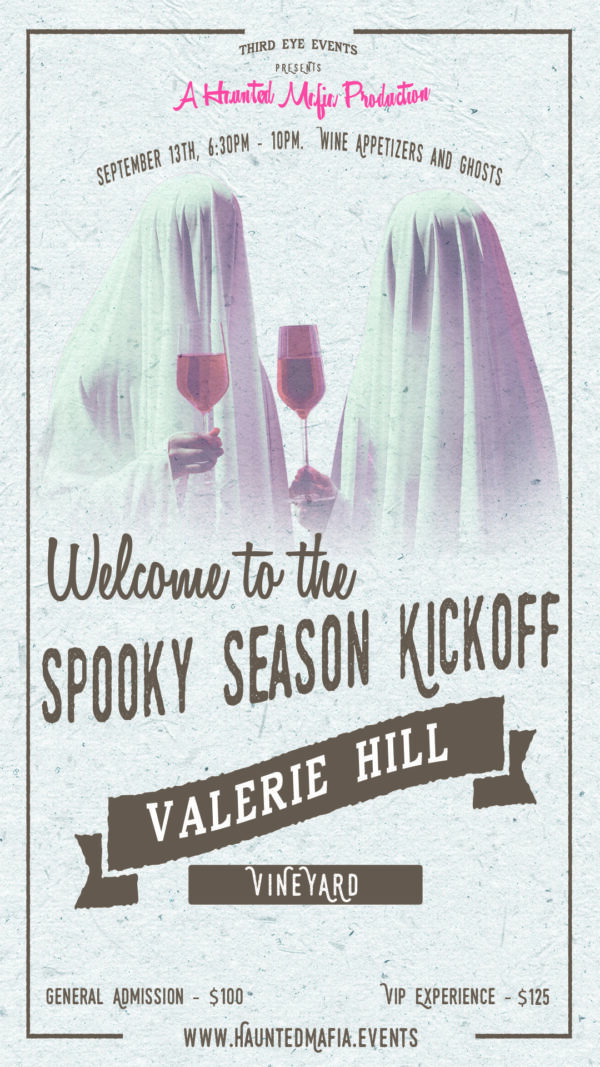 Spooky Season Kickoff at Valerie Hill Vineyard